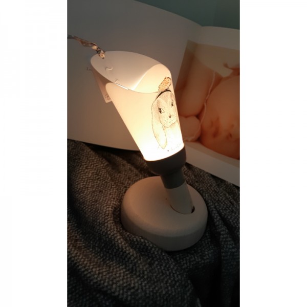 Coffret Lampe Nomade Motif "Lapin So Sweet"