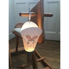 Coffret Lampe Nomade Motif "Lapin So Sweet"