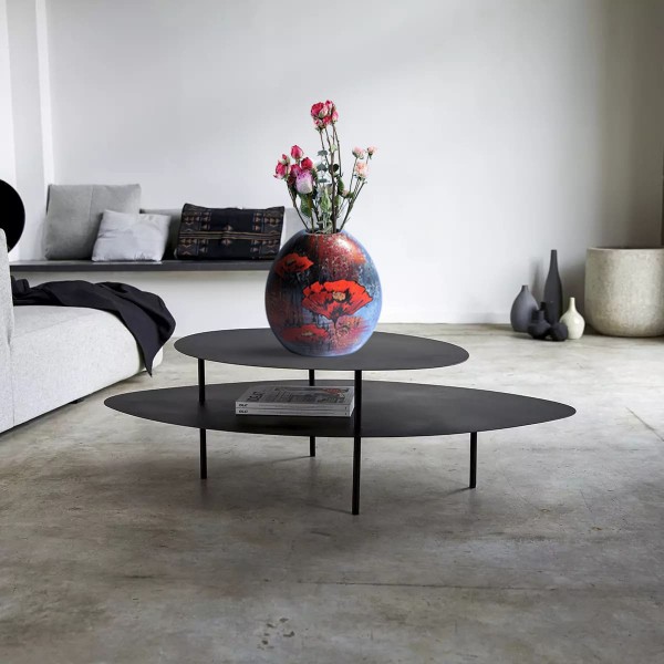 vase motif coquelicot