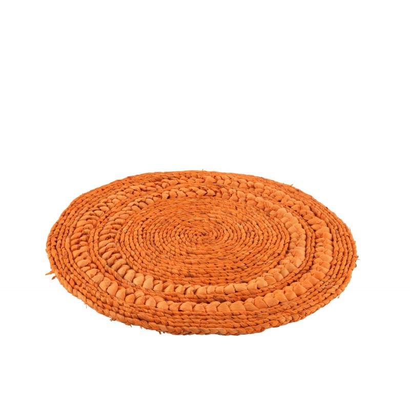Set De Table En Rotin Orange