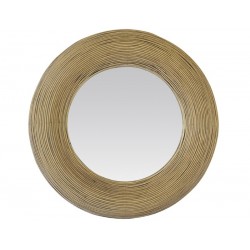 Miroir Milo Ø 60 Cm En Rotin Naturel