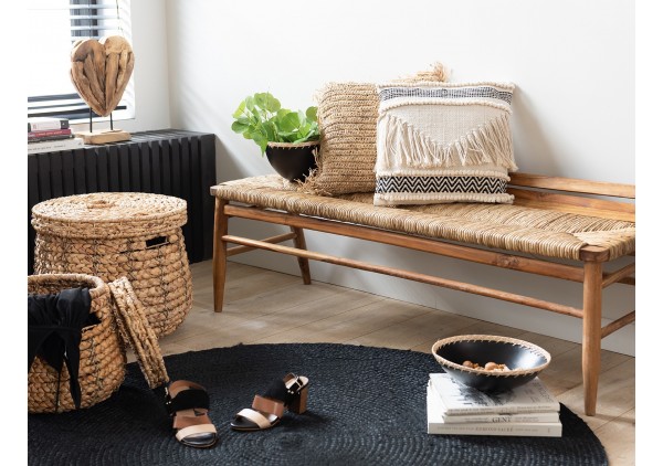 Misez sur les matières tendances et naturelles : Rotin, Osier, Bambou...